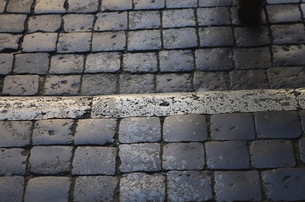 ローマの石畳
