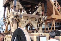 祇園祭　鉾解体5　IMG_1396