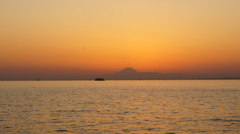 東京湾夕日3DSC00313