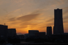横浜夕焼け1DSC00106