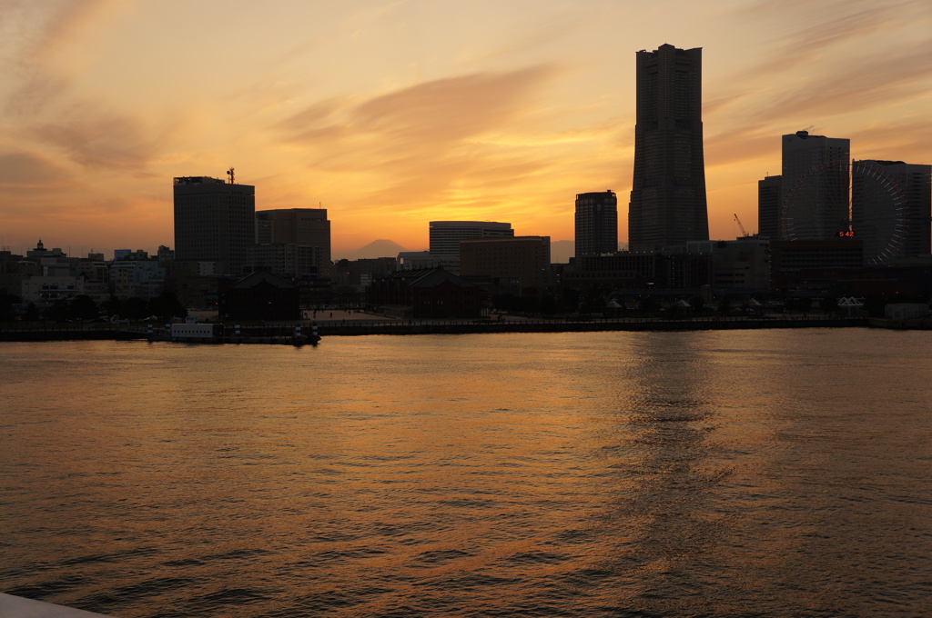 横浜夕焼け4DSC00111