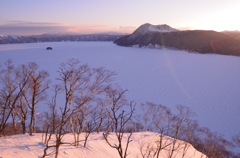 摩周湖の朝