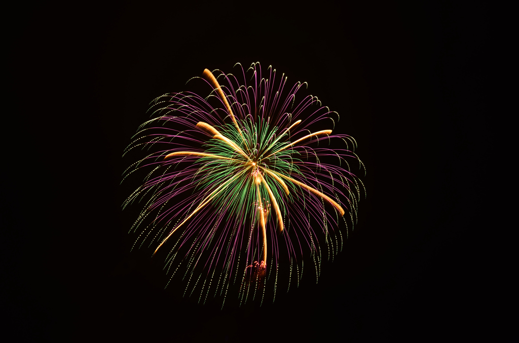 シックな花火