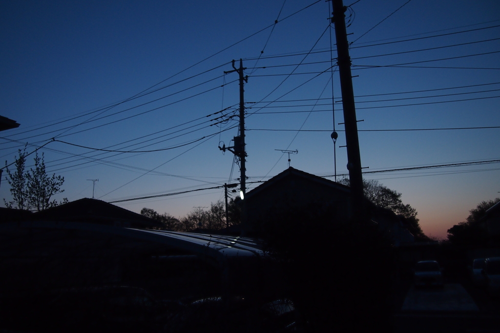 実家の朝