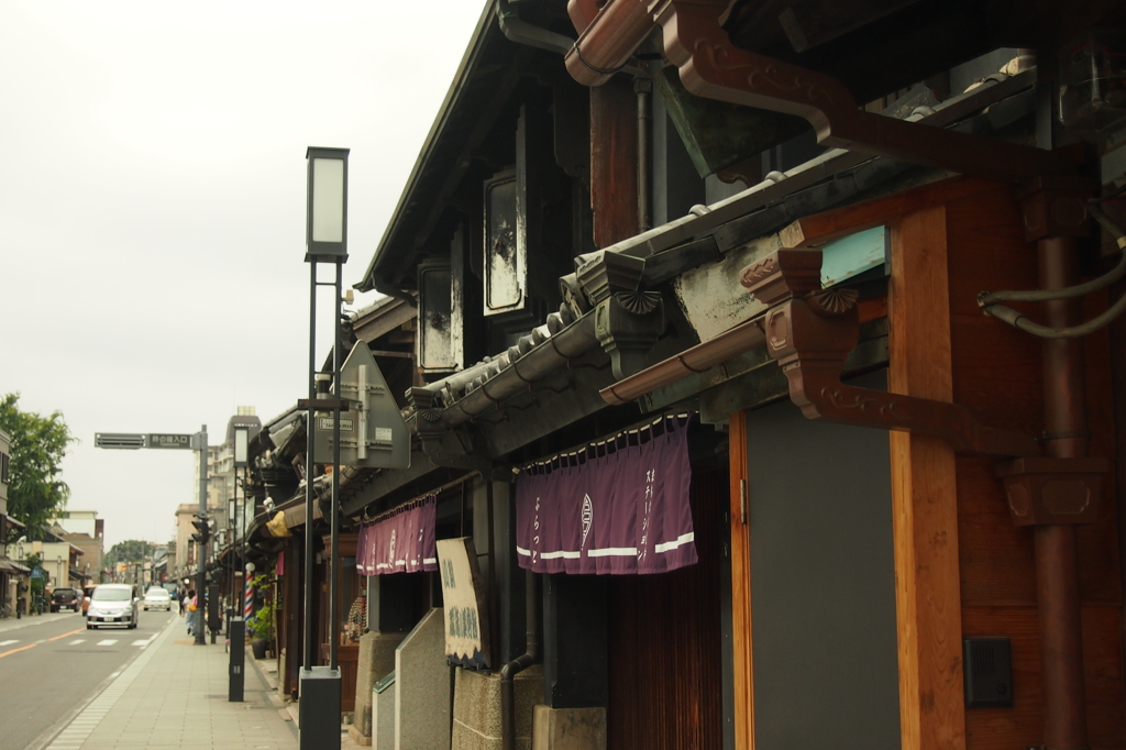 川越・蔵造りの町並み