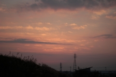 夕暮れ