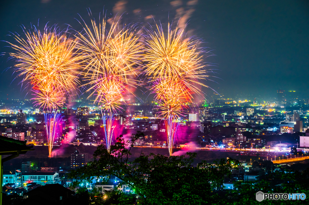 高崎の夜