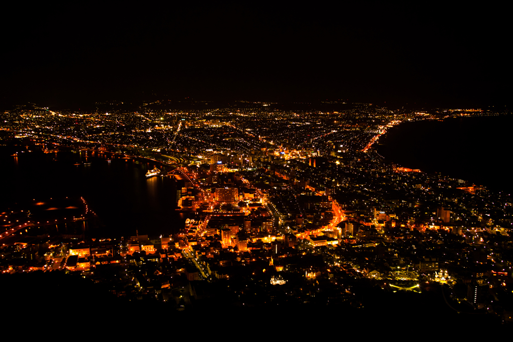 函館の夜景