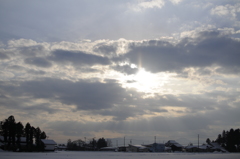 雪の田園3