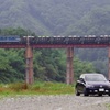 秩父鉄道　荒川橋梁と愛車