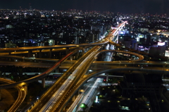 東大阪から見る地方都市の夜景１
