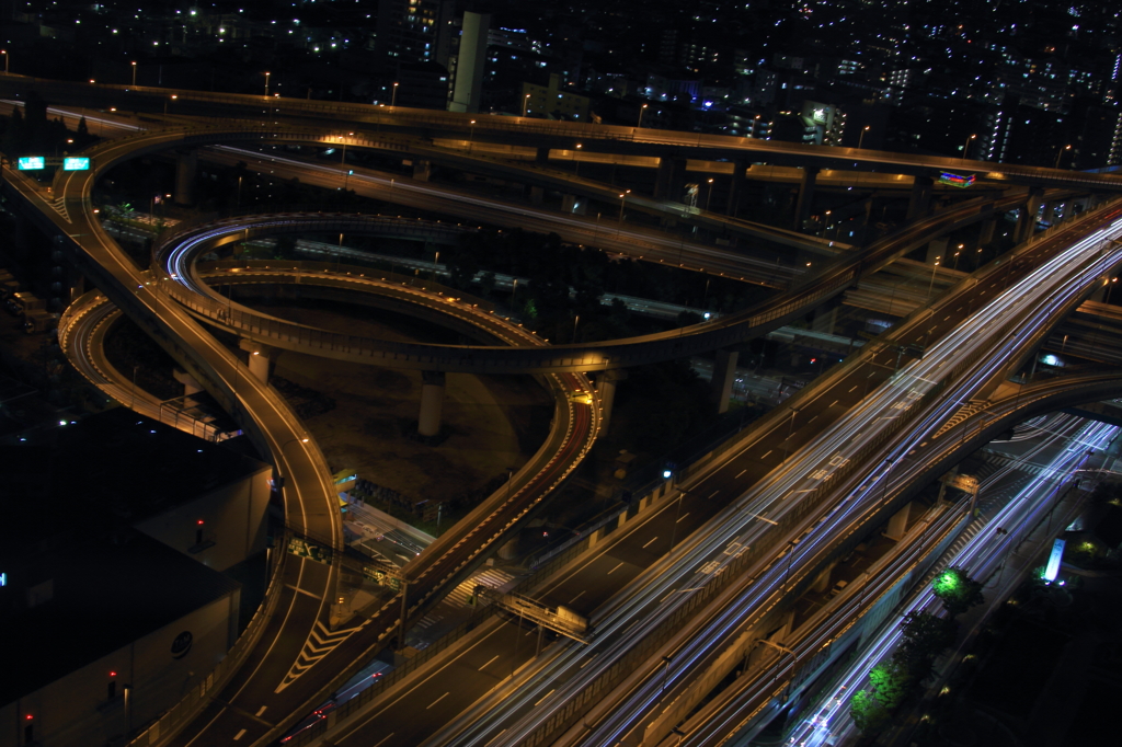 東大阪から見る地方都市の夜景３