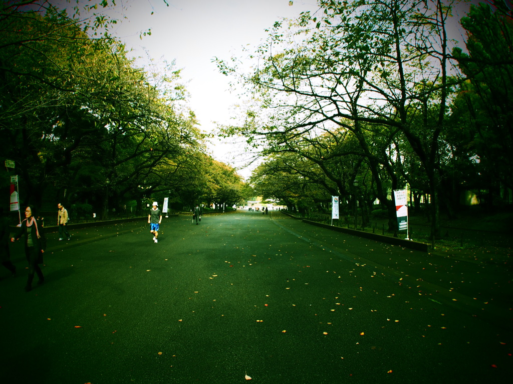 平日の上野公園