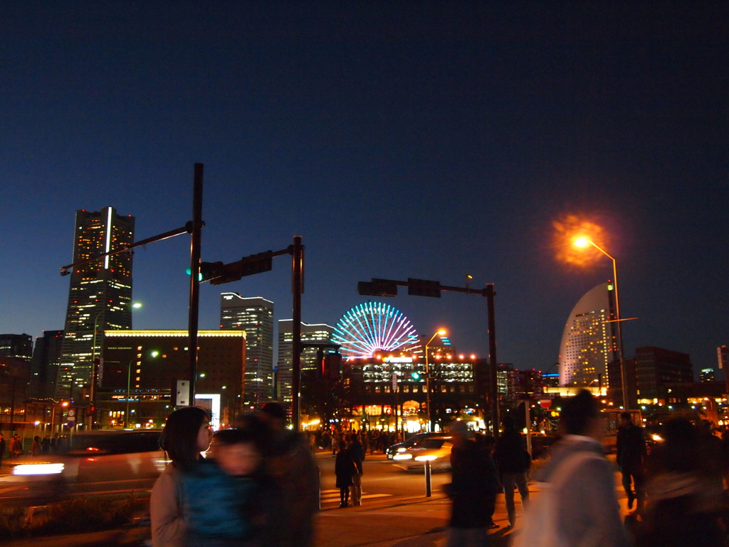 横浜の夜景