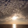 瀬戸内海の夕日