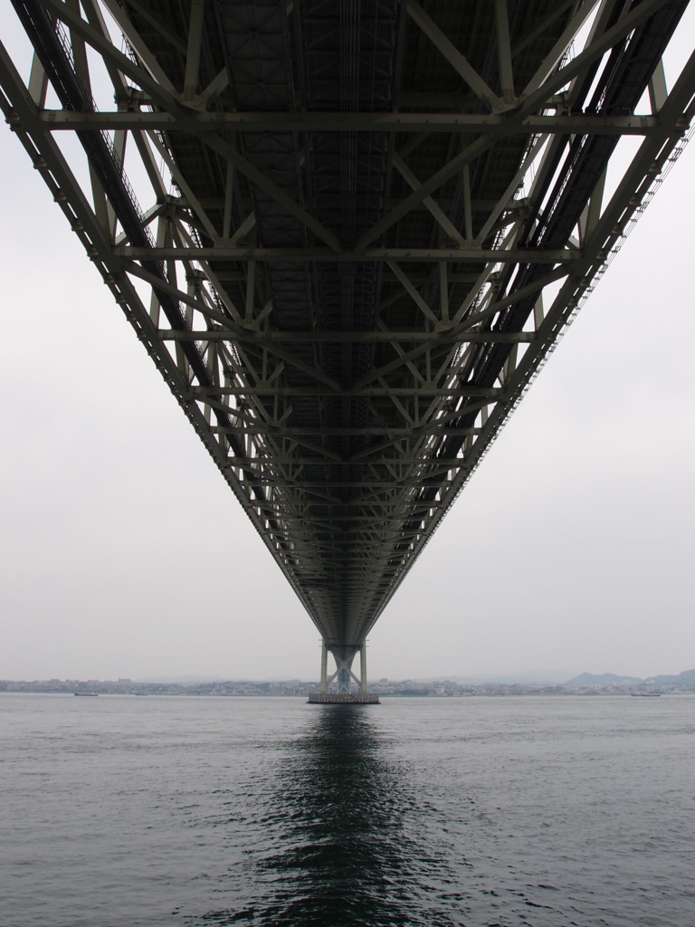 明石大橋　道の駅より。