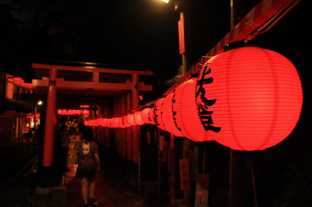 伏見稲荷の宵夜2015(3)