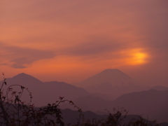 高尾山⇒富士山