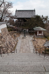 善峯寺の階段