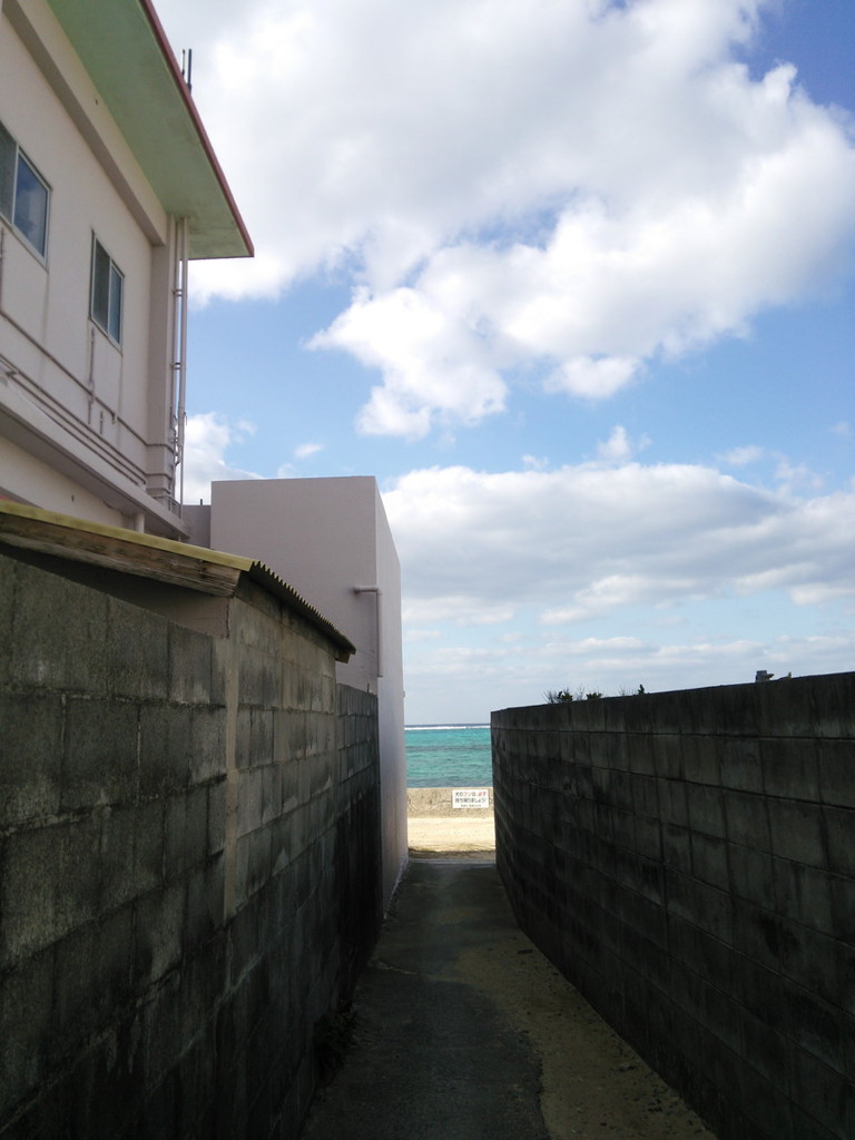 海への抜け道