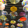 渋谷の街にも傘の花