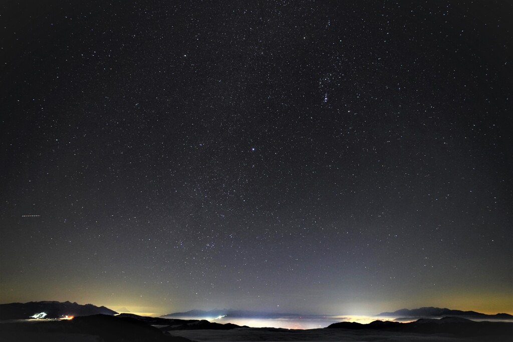 久しぶりの星空