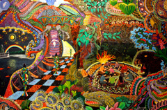 ジャングルの絵