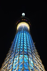 暗闇の灯【東京スカイツリー】