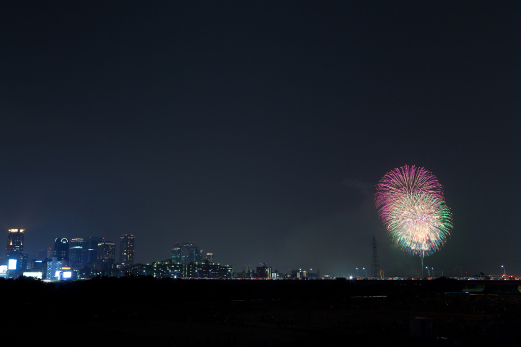 都会のHANABI