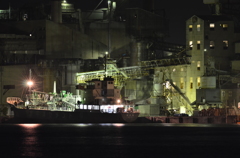セメント工場夜景