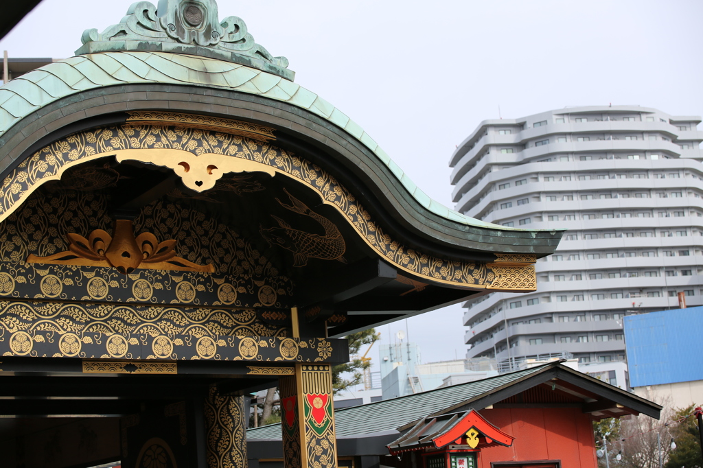 神社のある風景