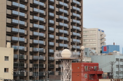 マンションのある風景