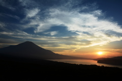 夕暮れ