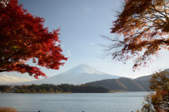 秋の富士山