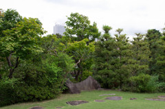 目白庭園からのサンシャイン