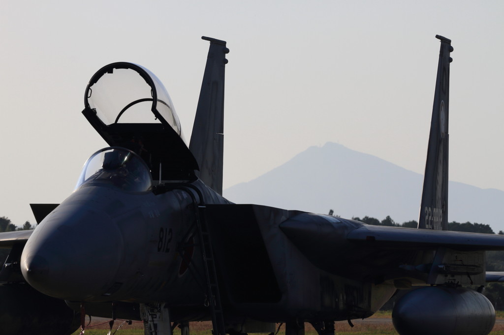 梅組イーグルと筑波山
