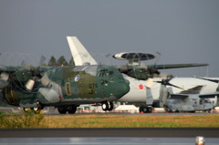渦巻きベイパー(C-130)