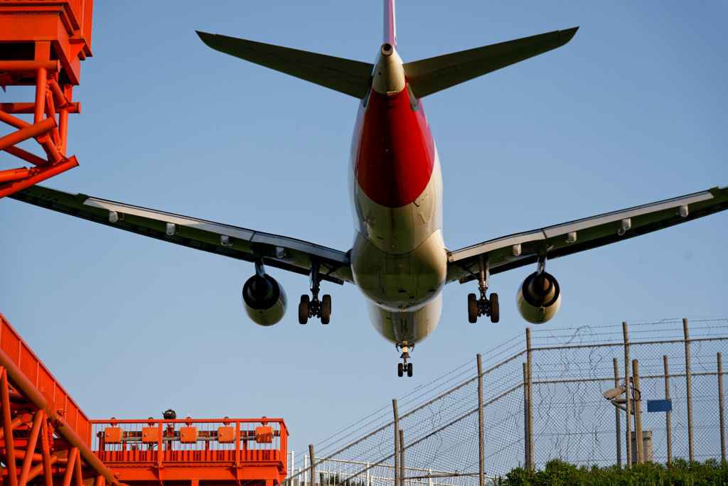 成田空港 L/W16L アプローチ 2