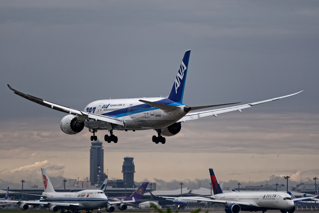 ANA B787アプローチ2