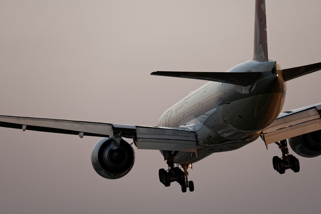 成田空港 L/W16L アプローチ 3