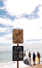 NO DIVING