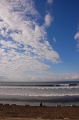 海に感謝