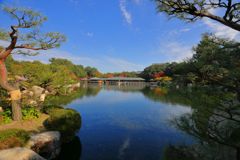 広島空港近くの三景園にて