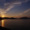 夕暮れの安芸灘大橋