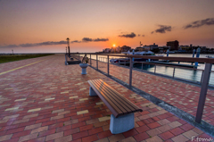 Port sunset