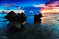 ～Tetrapod　sunset～
