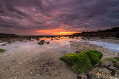 Low tide sunrise