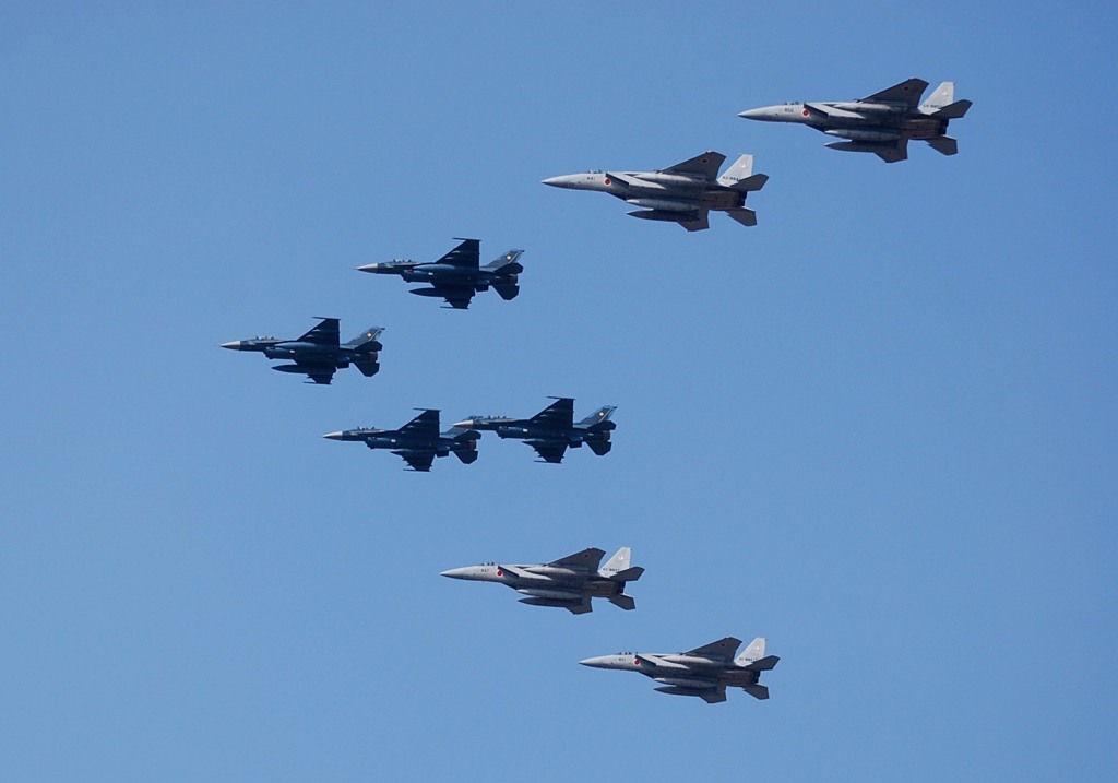 F-2＆F-15編隊