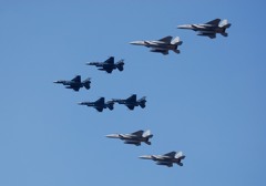 F-2＆F-15編隊