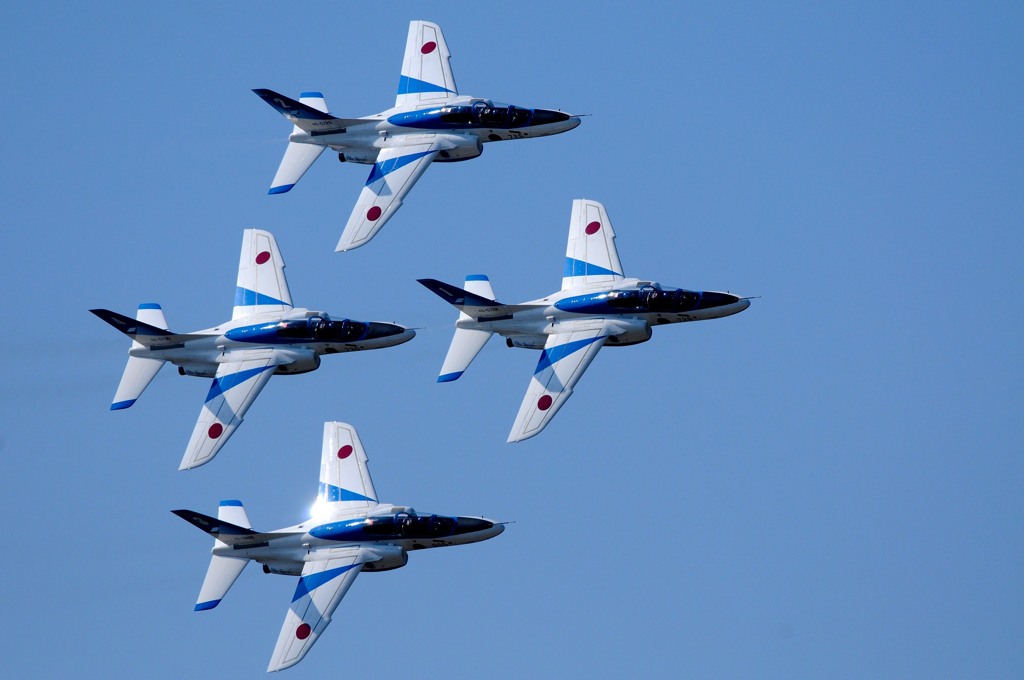 築城基地航空祭2012　ブルーインパルス